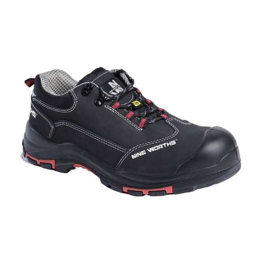 [NW3700584962967] Low-Rise Safety Shoes Nine Worths Tangara 7028 Black, size 44