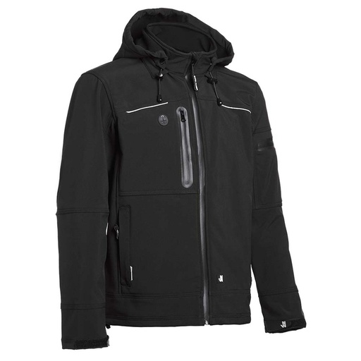 Darbo striukė Nine Worths Flores 1133 Black, dydis XL