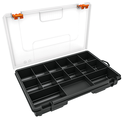 [ORG-15] Organizer box with 15 compartments 280x180x44mm  Truper®