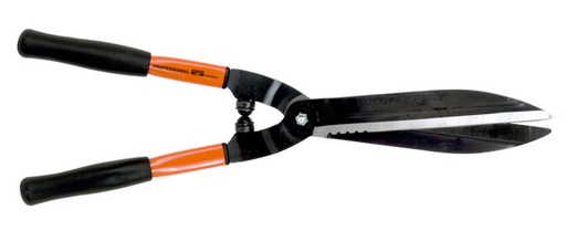 [P51-F] Profesionalios TRADITION gyvatvorių žirklės. Tinka parkams, sodams prižiūrėti, krūmų formavimui. Geležtės su įpjovomis tinka šakelėms iki 10 mm kirpti. Bendras ilgis 570 mm. BESTSELERIS!