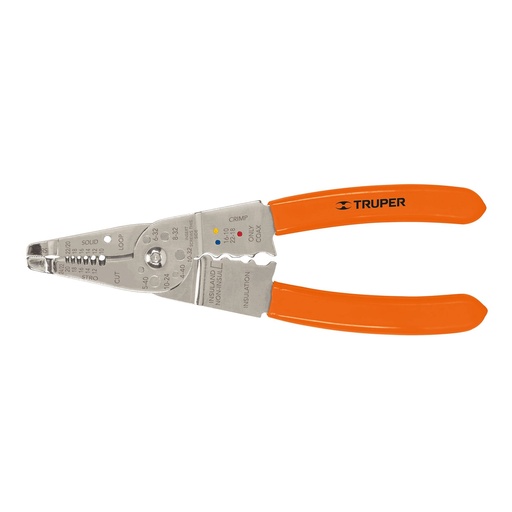 [PE-CA-8] Kabelio nužievinimo replės 200 mm Truper®