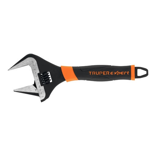 [PET-10XA] Adjustable wrench with extra wide jaw, 250mm Truper Expert®