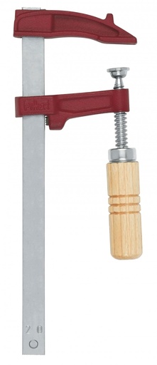 [PI02025] Pitskruvi MM 25cm, haara sügavus 7cm, max 4000N, puidust käepide