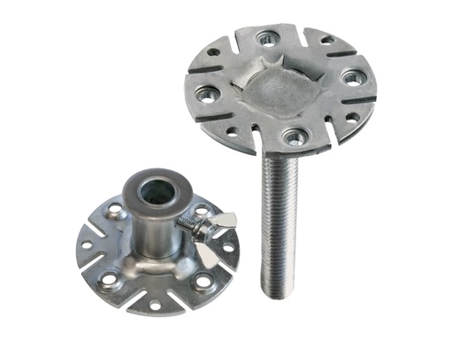 [PI34039] Plieninės kojelės Multi-Prop atramoms (2 vnt) Ø75mm