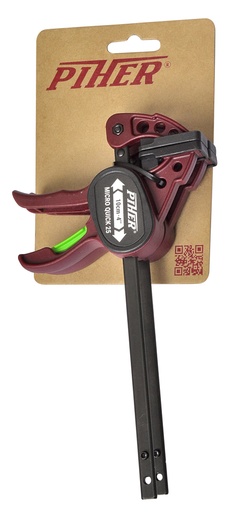 [PI52016] Greitos fiksacijos spaustuvai Piher Micro Quick, 2vnt kmpl, 20cm, max 25kg