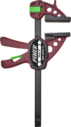 [PI52415] One hand Mini Quick clamp 5,5x15cm max 75kg