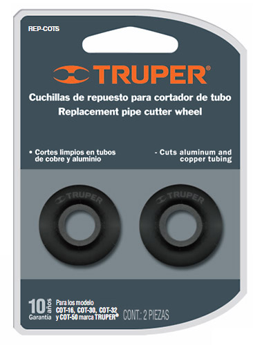 [REP-COTS] Replacement blades for pipe cutters COT-16, COT-32 - 2pcs Truper®