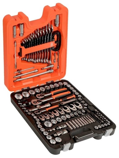 [S138] Socket and spanners set 1/2", 1/4" and 3/8 138 pcs