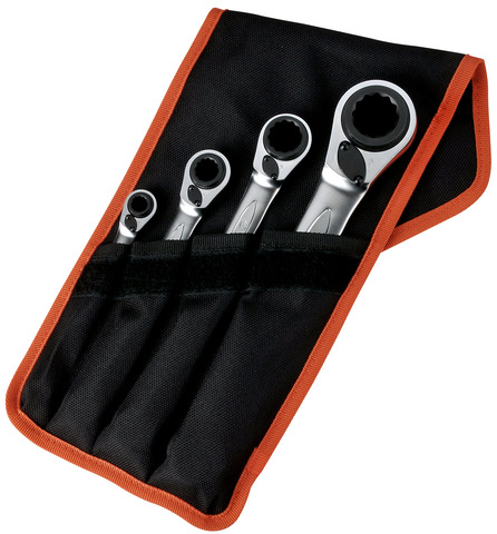[S4RM/4T] Ratchet wrench double flat