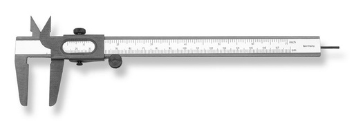 [SC206.603-x] Slankmatis "206" 120mm/5" 1/10mm 1/16", Scala