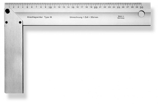 [SC416.310] Aluminium precision back square Type 416, 400x300mm Scala