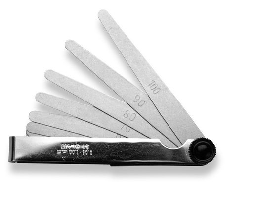 [SC470.104-x] Feeler gauge 20 blades 0,10-2,0mm