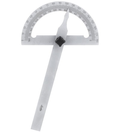 [SC486.502-x] Protractor type 486  0-180° 150x120mm