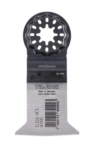 [SL226HCS] Multitööriista saetera HCS 50x50mm, kaardus, puidule. Starlock