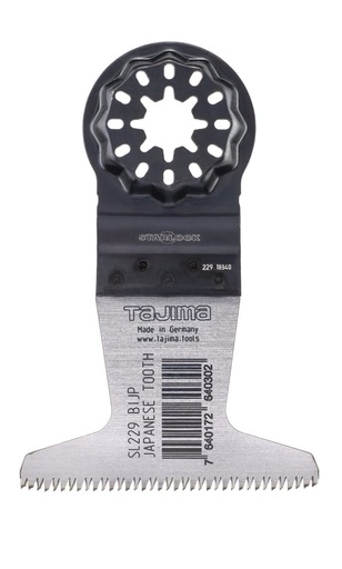 [SL229BIJP] Daudzfunkcionāls zāģa asmens BiM 50x65mm, japāņu zobs. Starlock