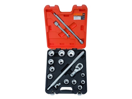 [SLX_17AF] Padunite kmpl tollmõõdus 11/16"-2" 17 osa teleskoop-narrega 3/4"
