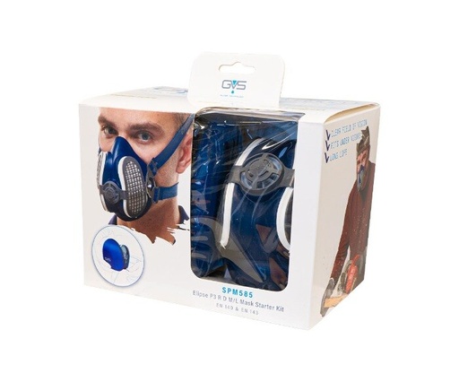 [SPM585] Poolmaski komplekt GVS Elipse® P3 RD,suurus M/L