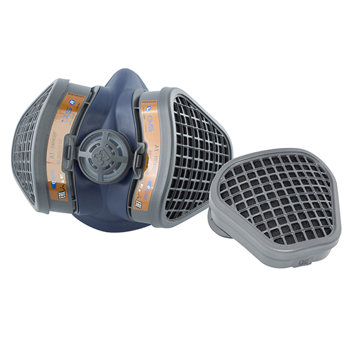 [SPR512] Puskaukė GVS Elipse SPR512 su A1 filtrais, dydis M/L