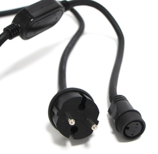 [TAM240104] Plug with 1.5m cord for LED strip Tamoline, 600W