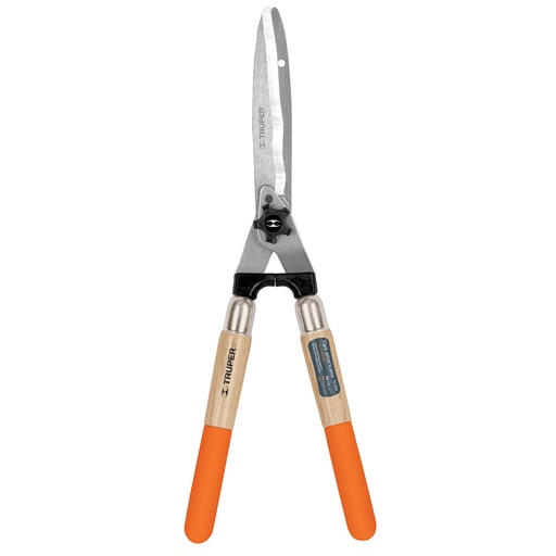 [TE-19W] Hedge shears with wavy blade and wooden handles 58cm Truper®
