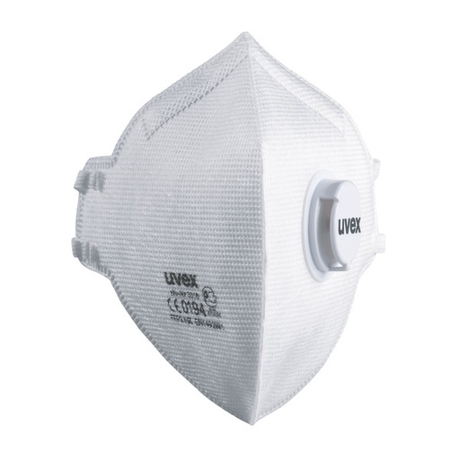 [UV8733310] Respiraator Uvex silv-Air classic 3310 FFP3, volditav, klapiga, valge, 1 tk pakendatud. 15 tk pakk