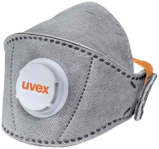 [UV8735221] Tolmumask UVEX silv-Air 5220+ Premium Carbon FFP2 volditav, klapiga, suurema suurusega