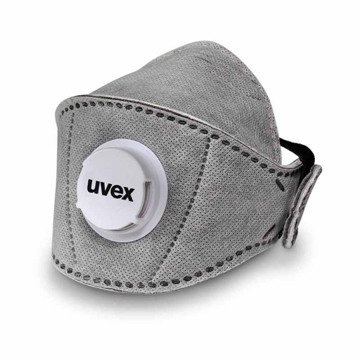 [UV8735321] Respiratorius Uvex silv-Air Premium Carbon 5310+ FFP3, sulankstomas, su vožtuvu. Didesnė forma