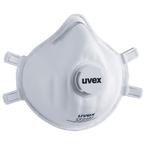 [UV8742310] Respirātors Silv-Air, FFP3, ar vārstu, 3 gab, retail