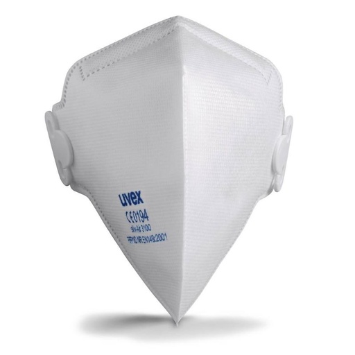 [UV8763100] Face mask silv-Air classic 3100 FFP 1, folding mask without valve, white, 1 pcs packed