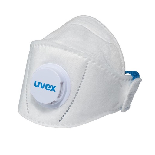 [UV8765111] Face mask Uvex silv-Air Premium 5110+ FFP1, ffoldable with valve, for larger faces