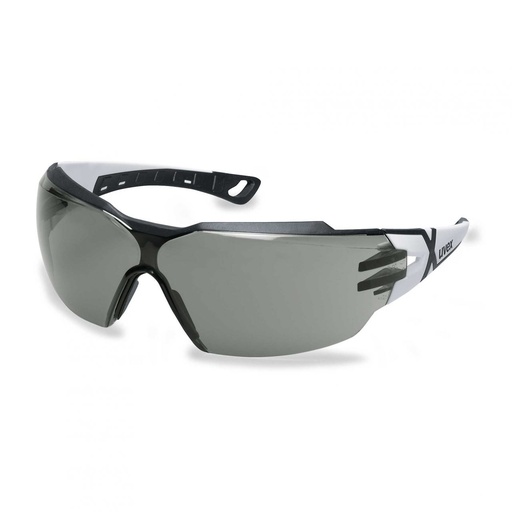 [UV9198237RT] Aizsargbrilles Uvex Pheos CX2 pelēkā leca, Supravision Excellence pārklājums, balts / melns