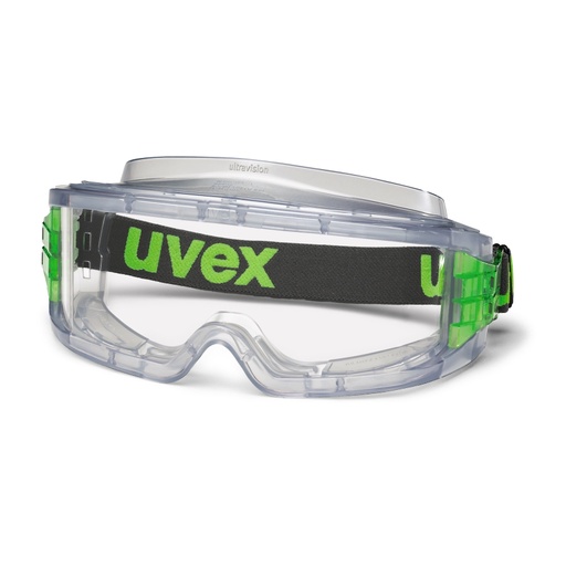 [UV9301105RT] Slēgtā tipa aizsargbrilles UVEX Ultravision, gaišā lēca, Supravision Excellence HC/AF pārklājums, triecienizturīgas