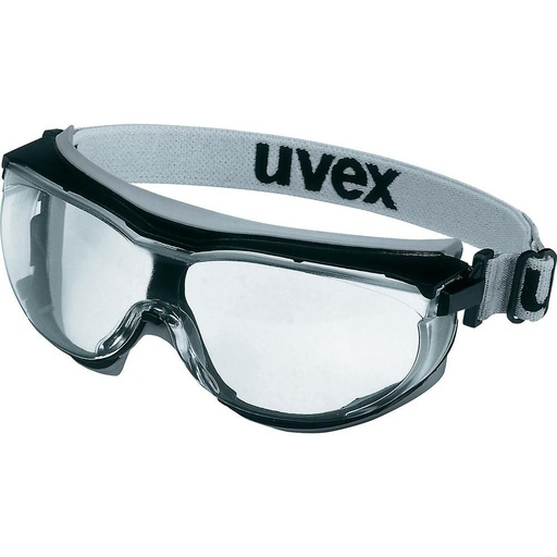 [UV9307375] Apsauginiai akiniai Uvex Carbonvision, skaidri linzė, supravision extreme (nesibraižantys ir nerasojantys) padengimas, guminė juostelė.