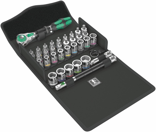 [WE05003536001] Wera 810 All-in Zyklop Speed ratchet set, 3/8" 35 pcs