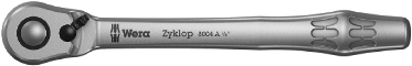 [WE05004004001] Wera Zyklop metal ratchet with switch lever, 1/4´´ drive, 8004 A