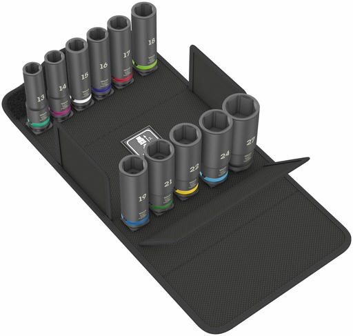 [WE05004841001] Wera 8790 C pikkade löökpadrunite kompekt, 11osa 13-27mm