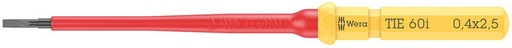 [WE05006500001] Inter-changeable blade (slotted) for KK VDE Kraftform Kompakt 60i 0,4 x 2,5 x 154 mm