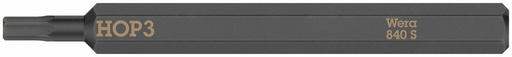 [WE05018150001] Wera 840 S bit for impact screwdriver Hex-Plus 3,0 x 70 mm