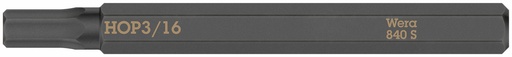 [WE05018156001] Wera 840 S löök-kruvikeeraja otsak Hex-Plus 3/16" x 70 mm