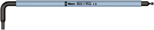 [WE05022600001] Long arm hex key 950 SPKL Hex-Plus SW 1,5 iceblue