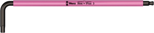 [WE05022606001] Long arm hex key 950 SPKL Hex-Plus SW 3,0 brightpink