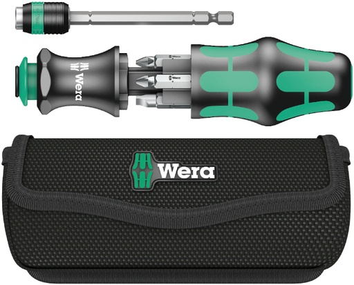 [WE05051021001] Wera Kraftform Kompakt 20, Combi-driver with magazine & pouch