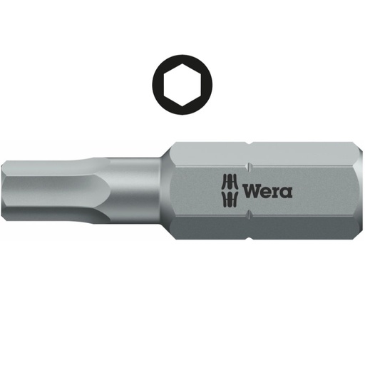 [WE05056325001] Bits for hex socket screws 840/1 Z Bits 5.0x25