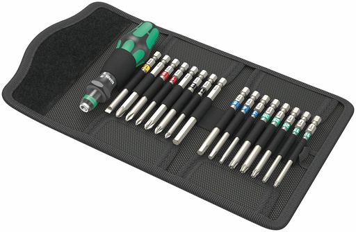 [WE05059303001] Antgalių rinkinys Wera Kraftform Kompakt 60, 17 vnt
