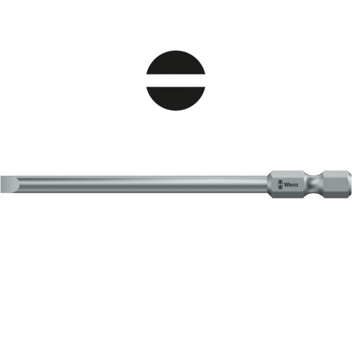 [WE05059472001] Wera 800/4 Standard bit SL 0.6 x 3.5 x 70mm