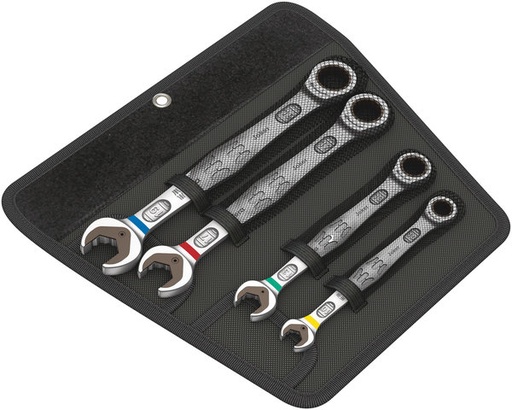 [WE05073290001] Wera 6000 Joker combination ratcheting wrench set 4pcs 10-19mm