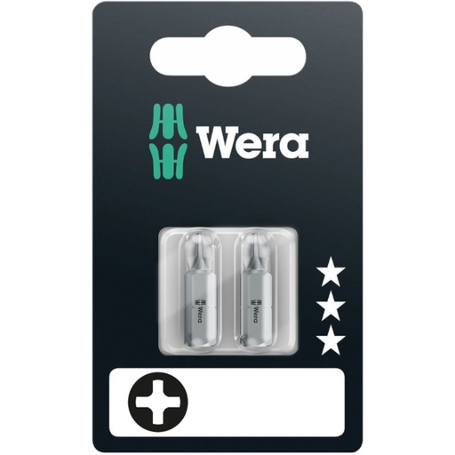 [WE05073304001] Wera 851/1 Standard bits 2x PH 1 x 25mm