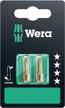 [WE05073370001] Wera 855/1 TH Torsion otsakud PZ 1 x 25mm 2tk