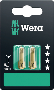 [WE05073371001] Wera 855/1 TH Torsion otsakud PZ 2 x 25mm 2tk