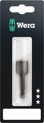 [WE05073506001] Magnetinis laikiklis šešiakampiams sraigtams 11.0 x 50mm, 869/4 M SW, blisteryje, WERA
